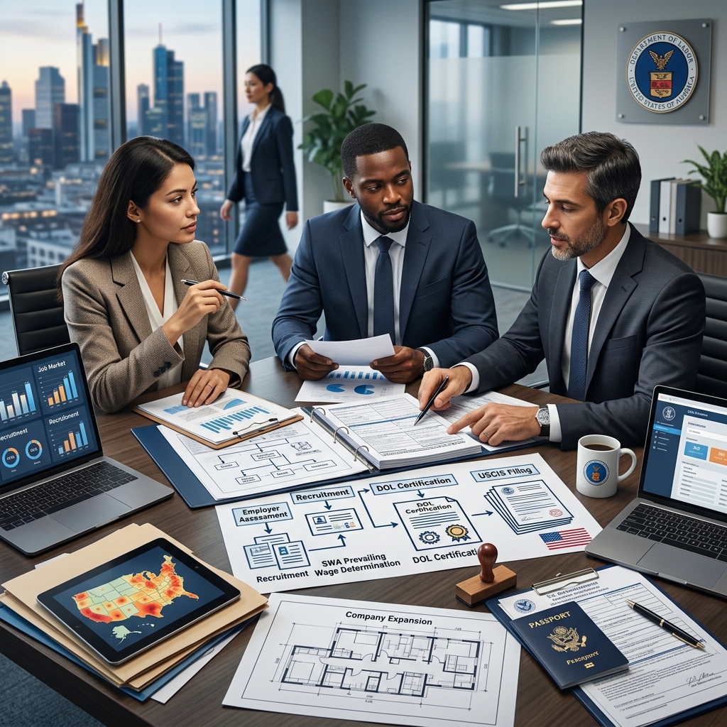 A practical, plain‑language guide to the alien labor certification (PERM) process for U.S. employers sponsoring foreign workers.