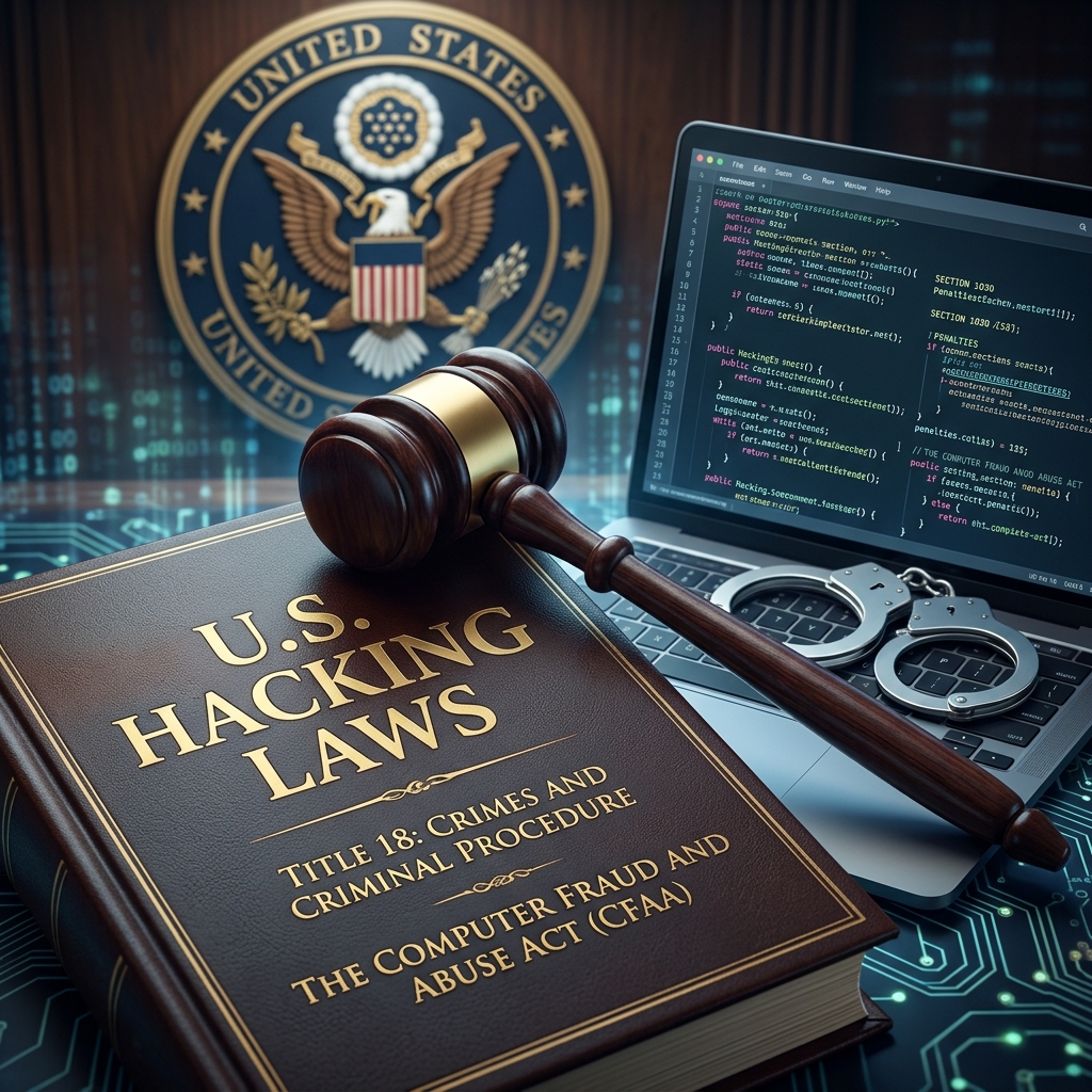 A plain‑language guide to how U.S. federal and state laws define hacking, what conduct is illegal, and the penalties you could face.