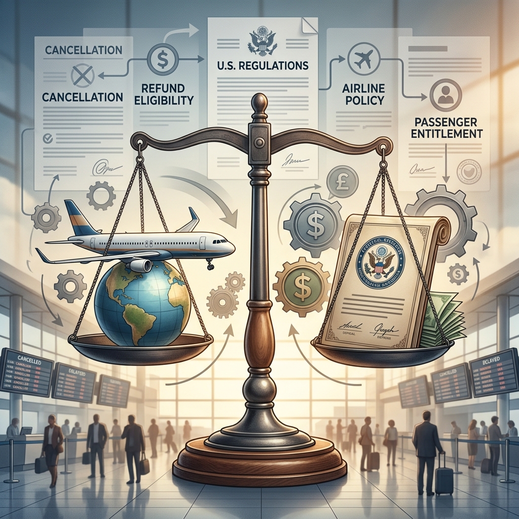 Learn when U.S. airlines must return your money, how automatic refunds work, and what to do if your ticket refund is denied.