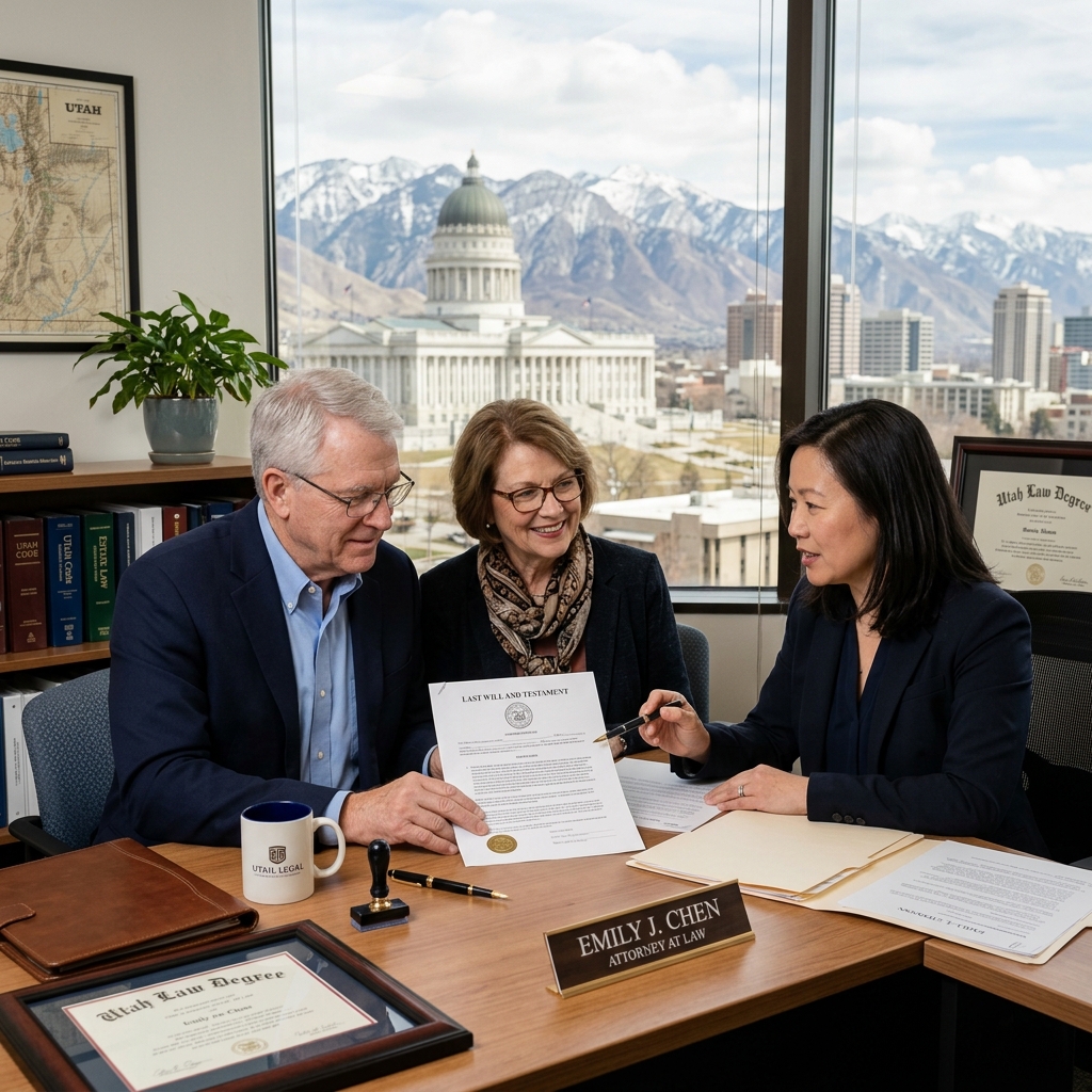 Learn how Utah wills work, from legal requirements and signing rules to holographic wills, probate, and updating your estate plan effectively.