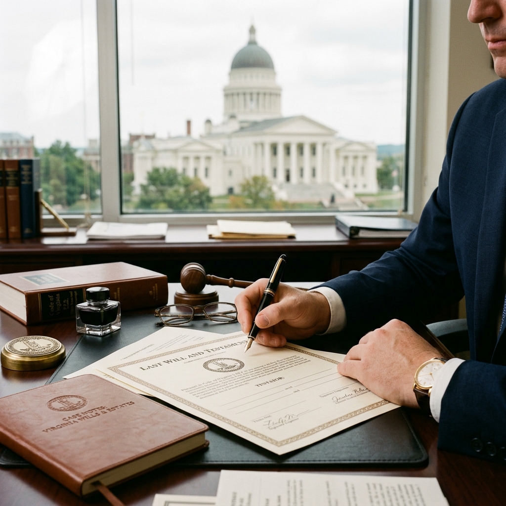 Learn how wills work in Virginia, from legal validity and execution to intestacy, probate, and practical planning tips.