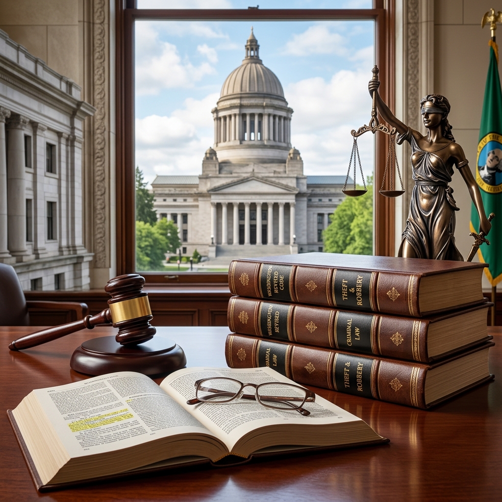 A plain‑language guide to how Washington defines, prosecutes, and punishes robbery and what those laws mean for defendants and victims.