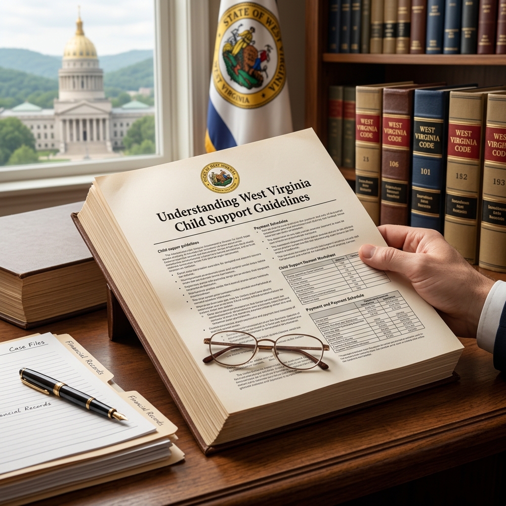 A practical guide to how West Virginia calculates, orders, and enforces child support under its income‑shares model.