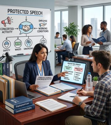 A practical guide to when your words at work are legally protected and when employers may lawfully limit or discipline workplace speech.