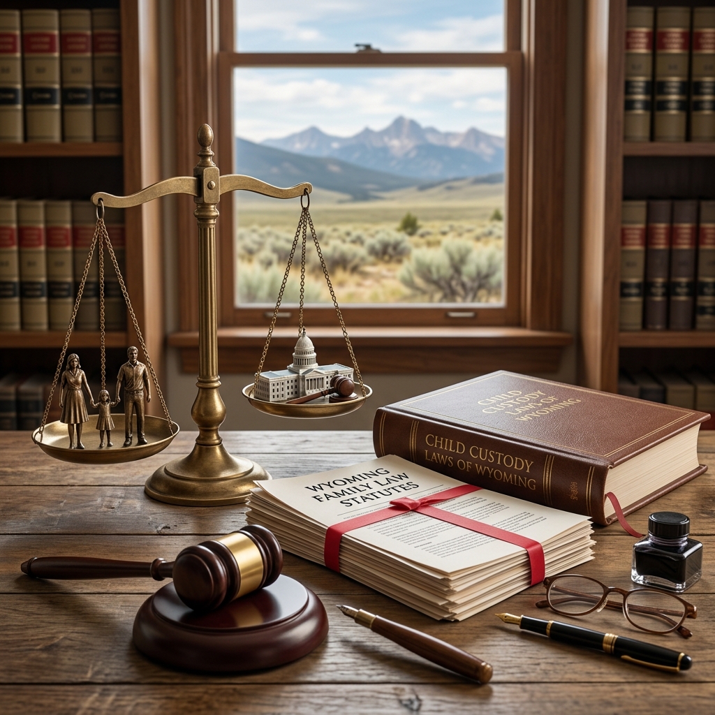 A practical, plain‑language guide to how Wyoming courts decide child custody, visitation, and parenting rights for separated or unmarried parents.
