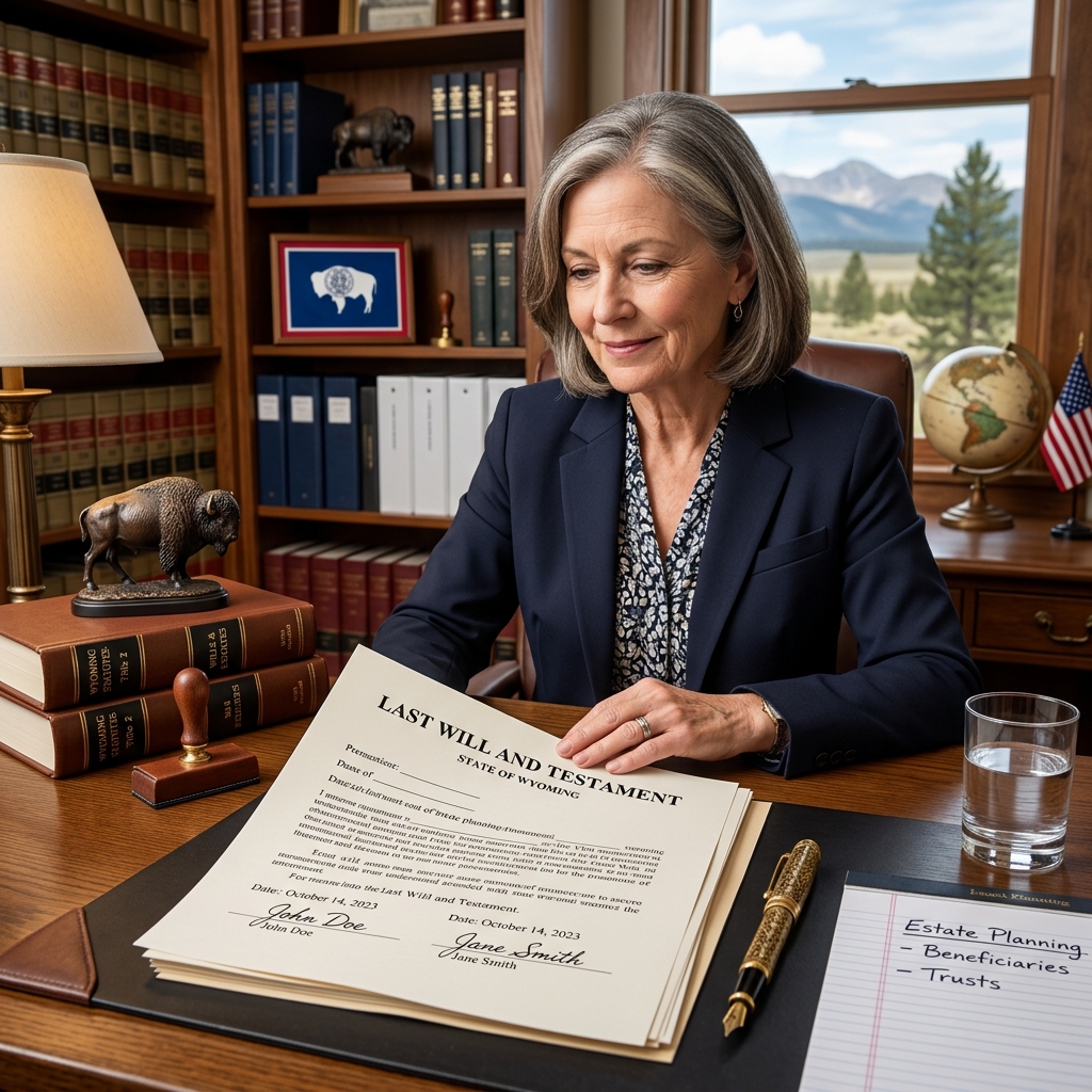 A practical guide to creating, validating, and updating wills under Wyoming law for secure estate planning.