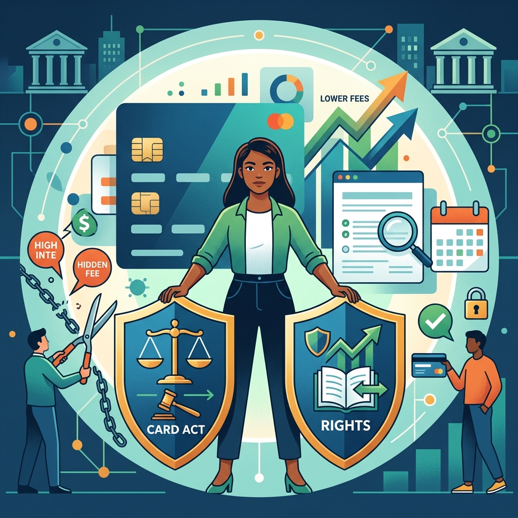 Learn how the Credit CARD Act protects you from unfair credit card fees, rate hikes, and confusing account terms.