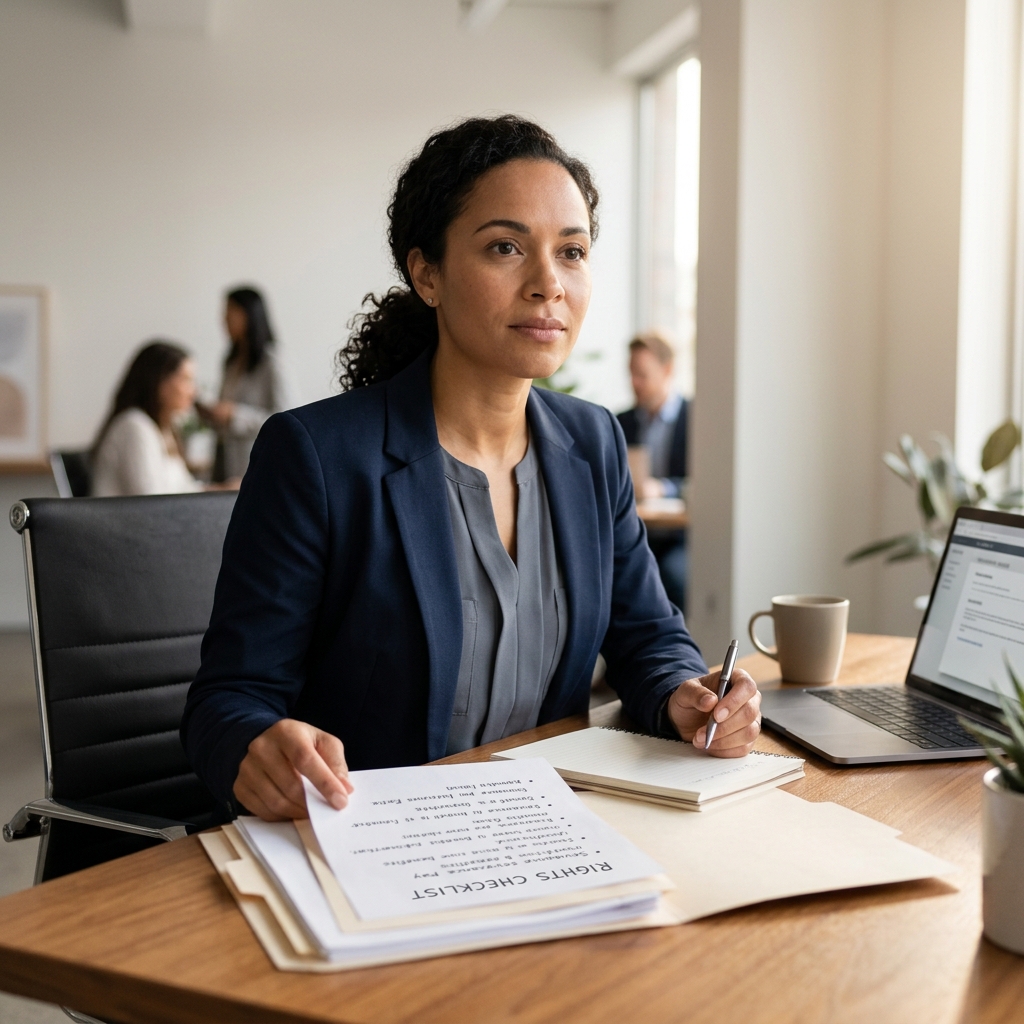 Learn what the law says about termination, quitting, benefits, and documentation so you can protect yourself during any job separation.