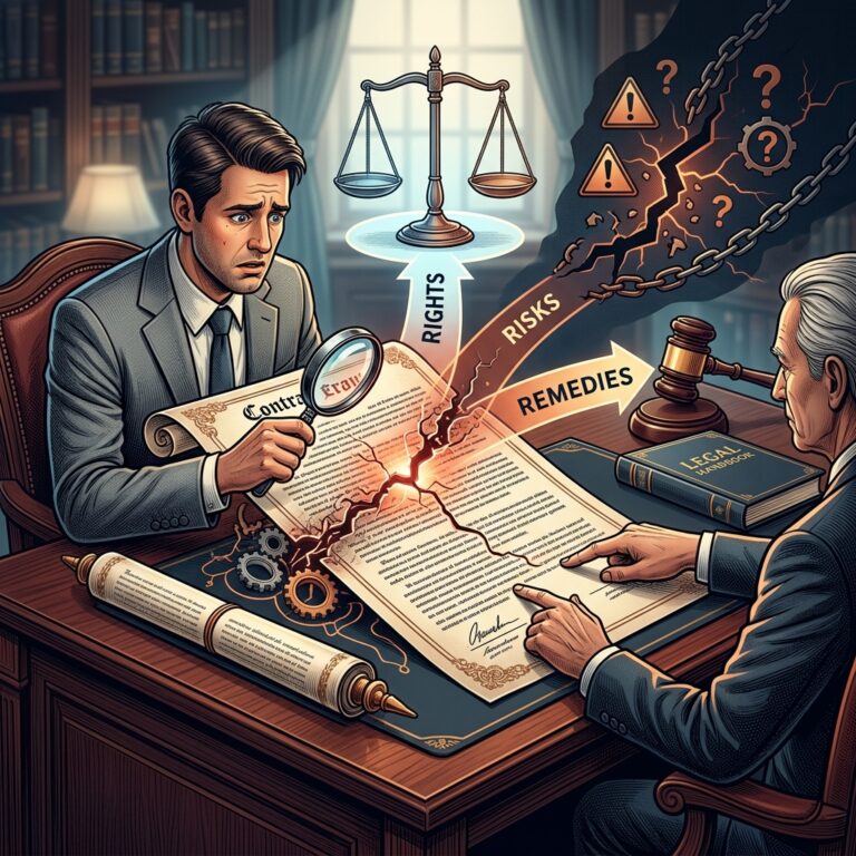 Unilateral Mistake in Contracts: Rights, Risks, and Remedies