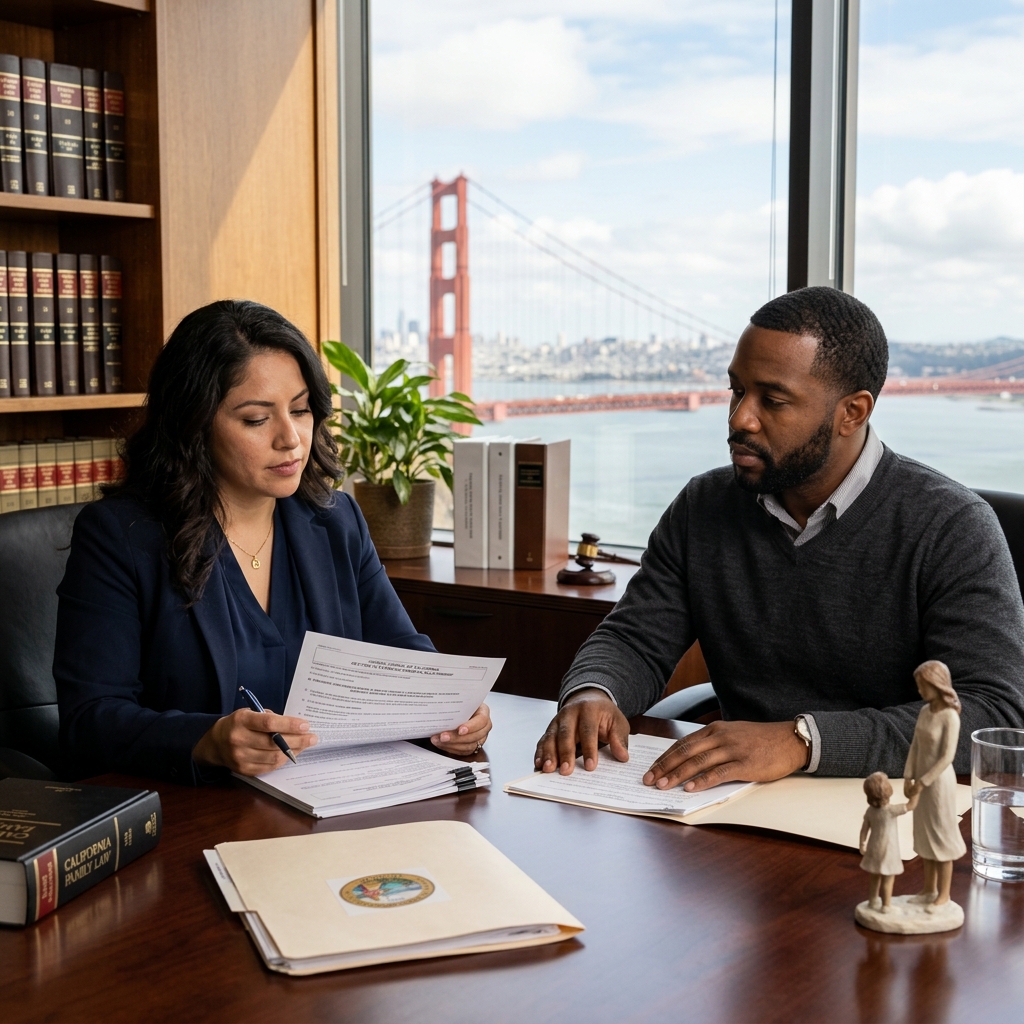 How California law treats custody, support, and parentage for unmarried parents.