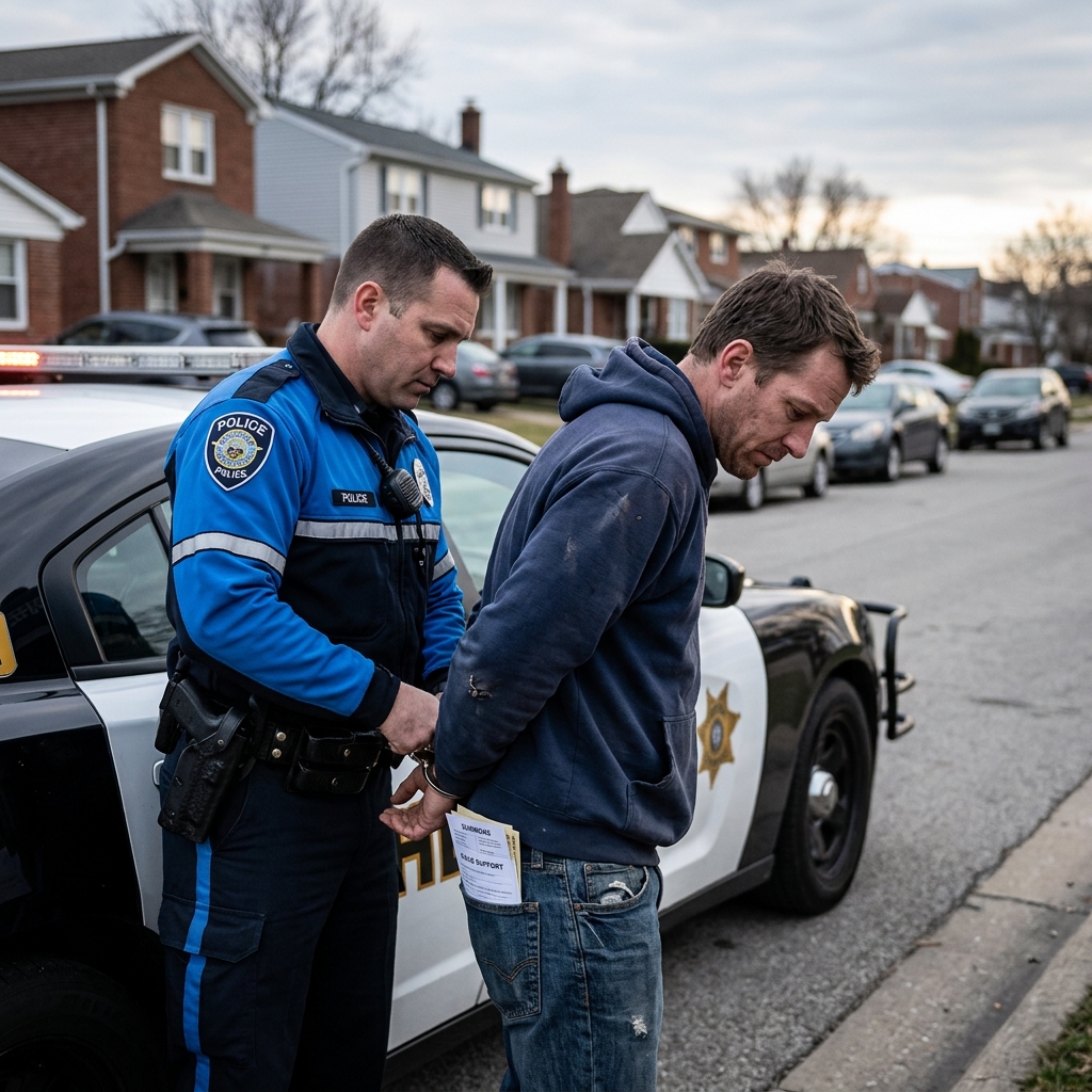 How falling behind on court-ordered child support can lead to aggressive enforcement actions, including fines, license suspensions, and arrest.