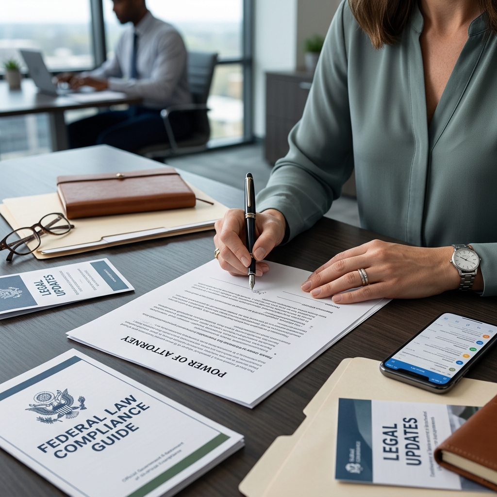 Updating Your Power of Attorney for Federal Law Compliance Learn how to revise your power of attorney so it works for everyday financial decisions and fully complies with current federal tax and regulatory requirements.