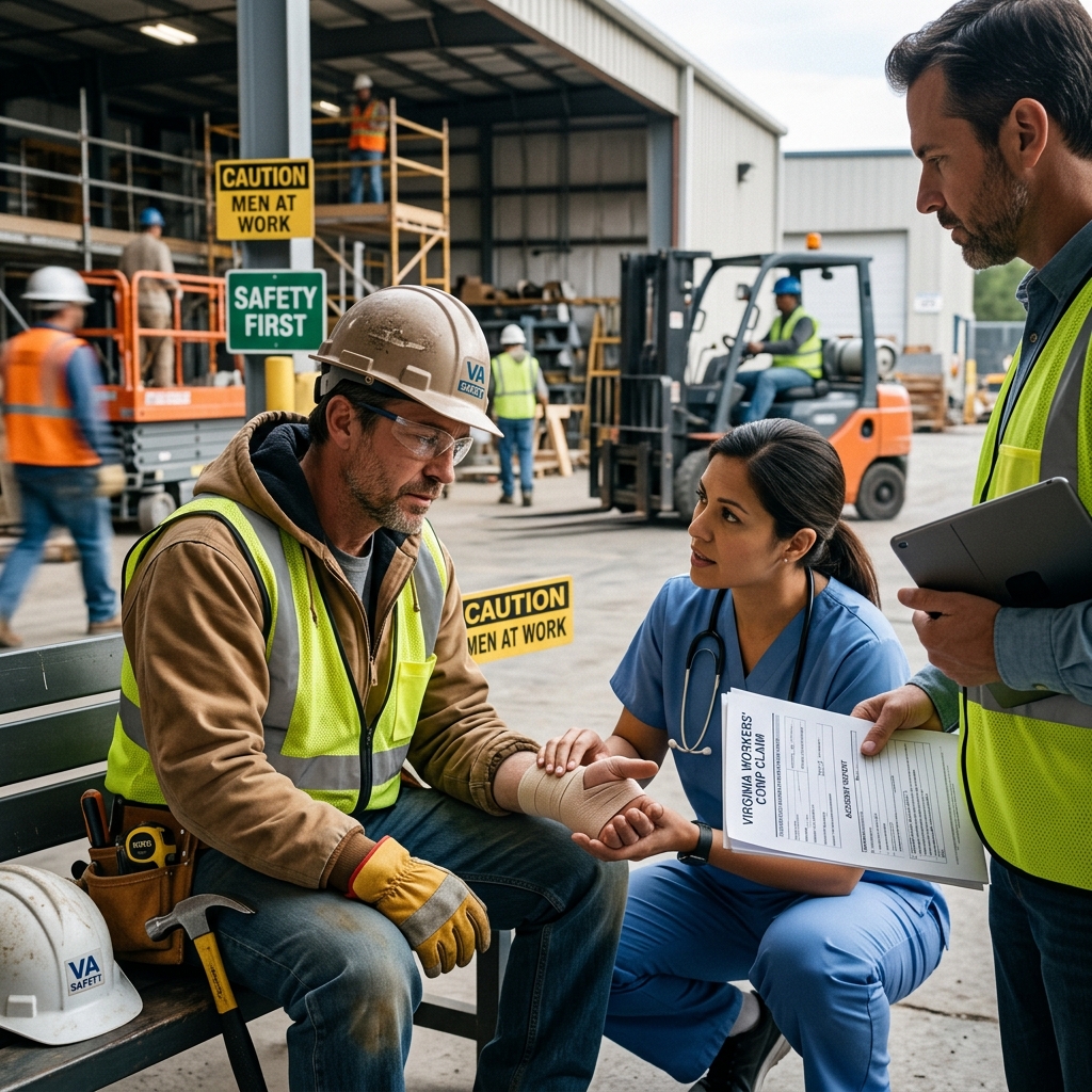 A clear guide to fault, exceptions, deadlines, and benefits under Virginia workers’ compensation law.