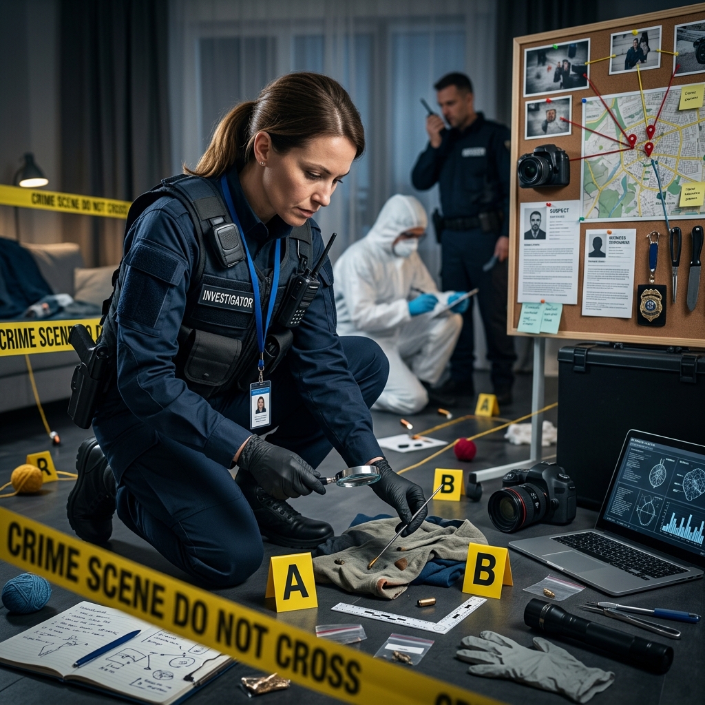 Learn how criminal investigators gather facts, build cases, and support prosecutions.