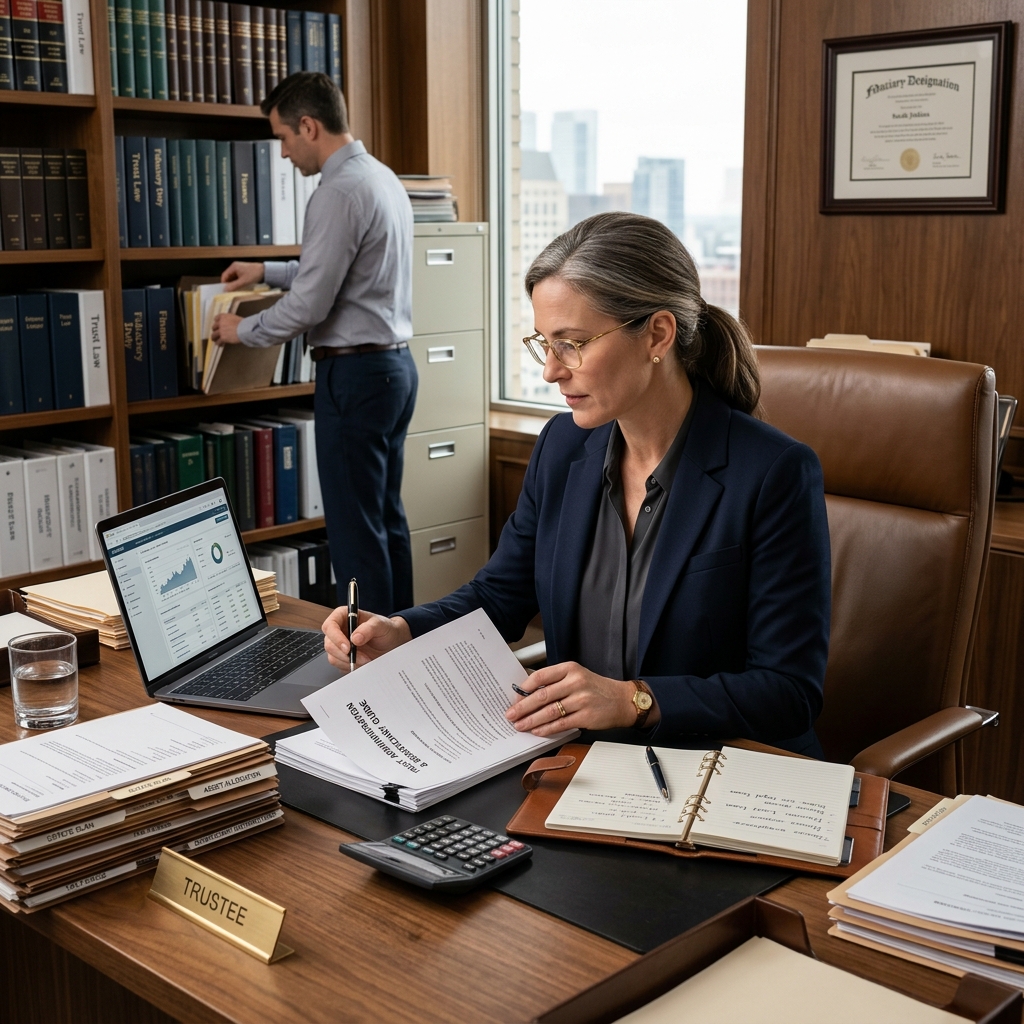 Understand the trustee’s legal role, core duties, and practical responsibilities in managing a trust.