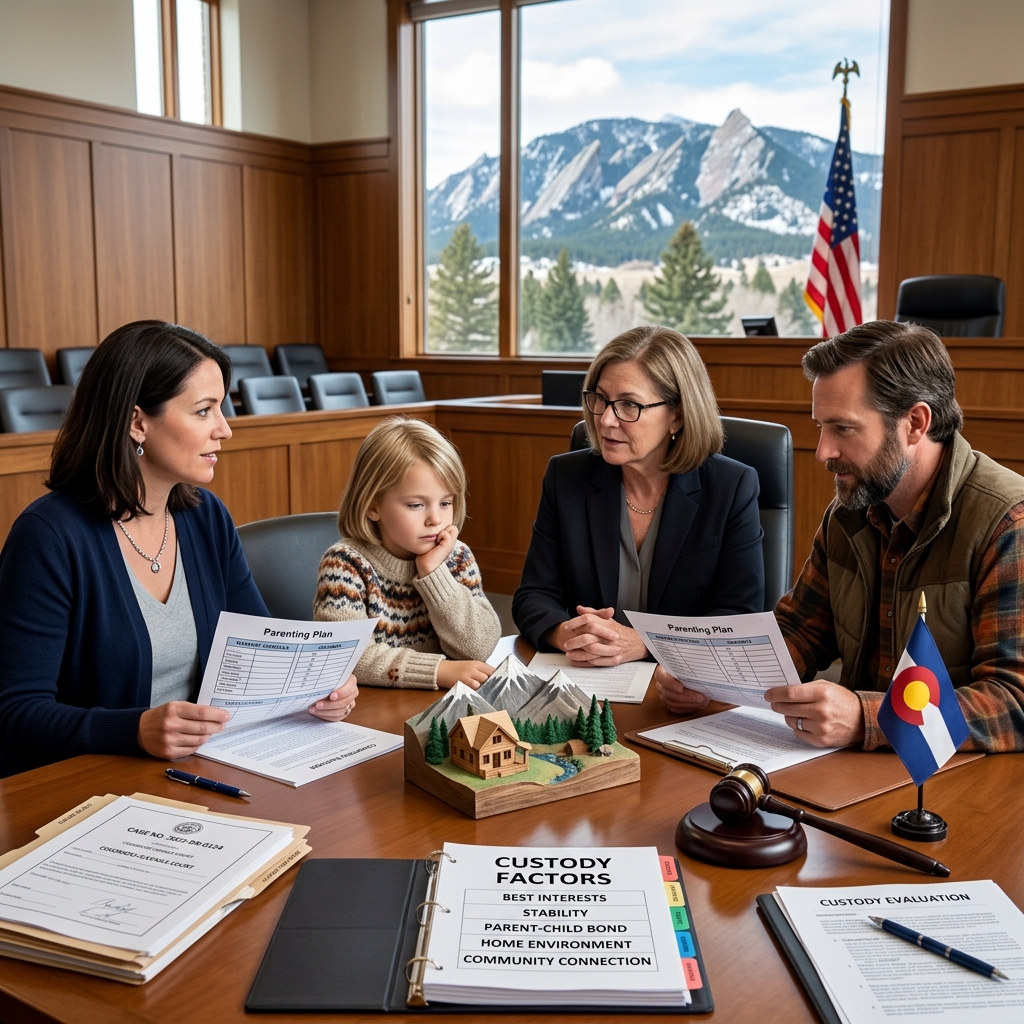 A practical guide to the factors Colorado judges weigh in contested parenting cases and what evidence matters most.
