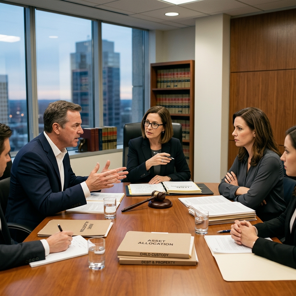 A clear guide to how contested divorces begin, move forward, and are resolved.
