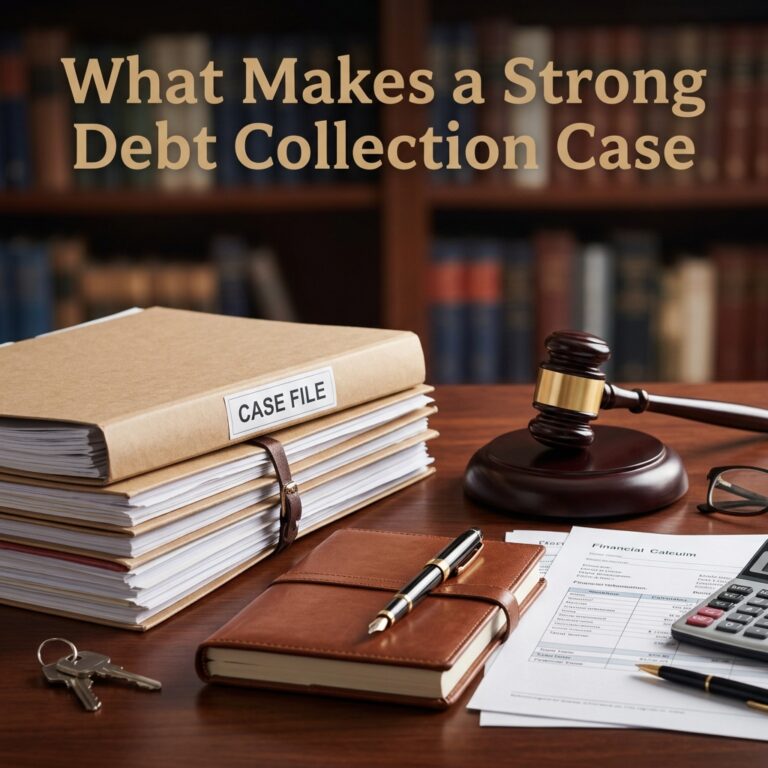 What Makes a Strong Debt Collection Case