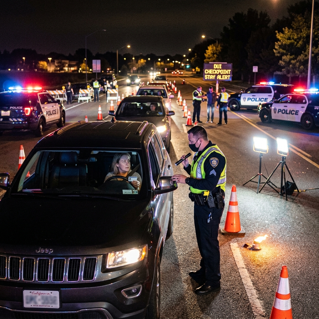 DUI Checkpoints: Your Rights, What To Expect, And Safety Tips Understand how DUI checkpoints work, what police can and cannot do, and how your legal rights apply when you’re stopped on the road.