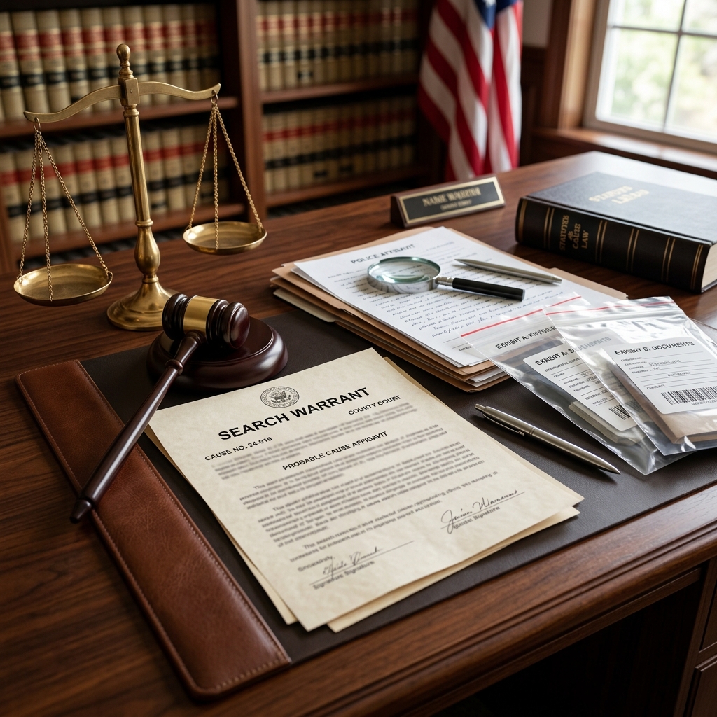 Understand the proof police must present before a judge can authorize a search of a person, place, or property.