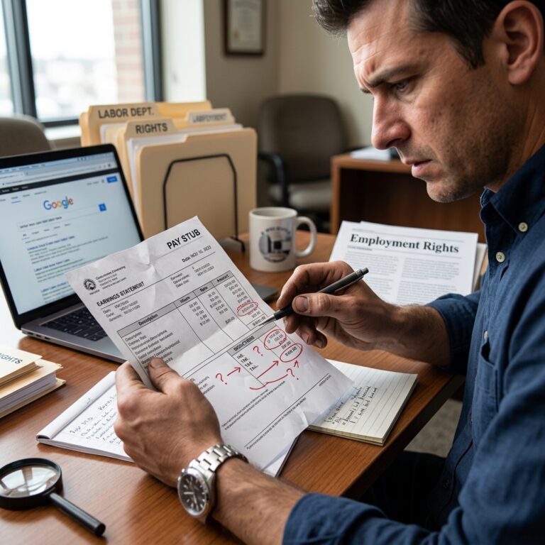 What to Do About Illegal Paycheck Deductions
