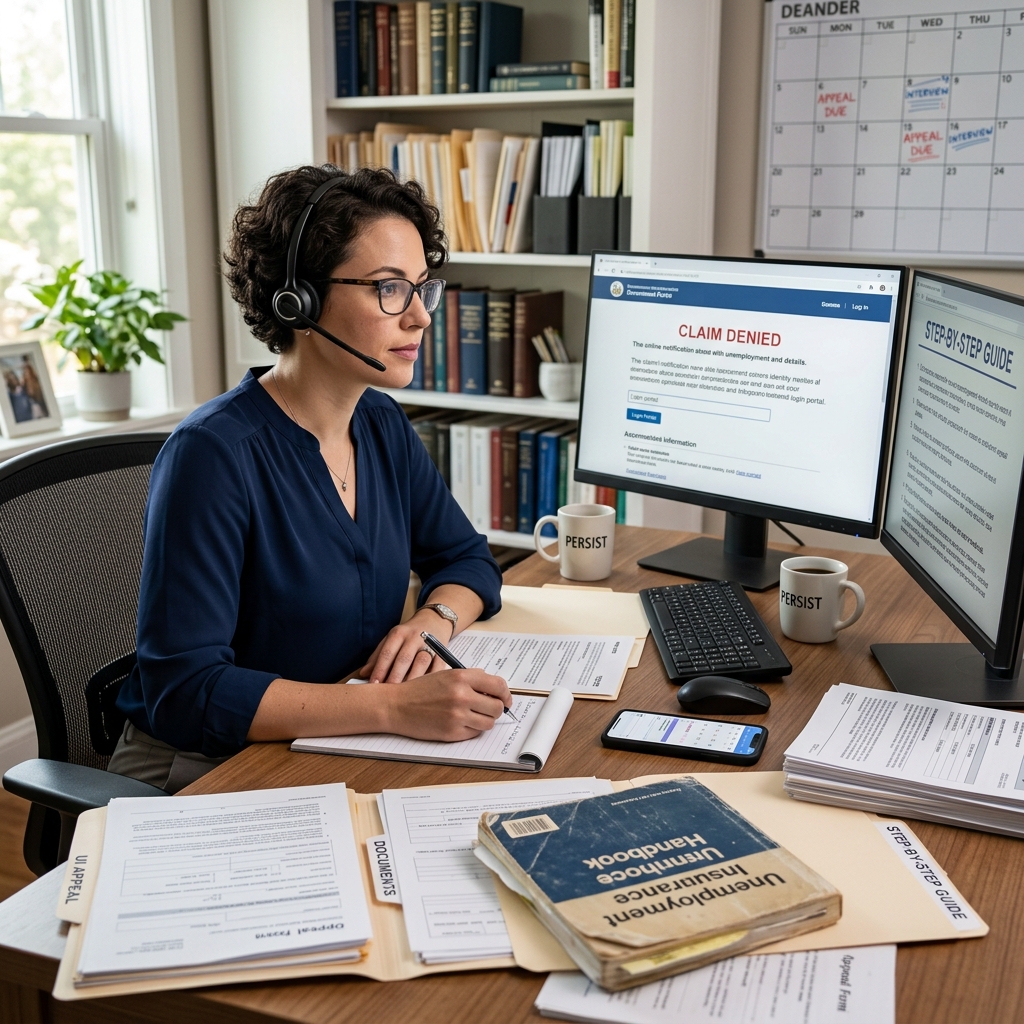 A practical guide to reviewing, appealing, and preparing after a denied unemployment claim.