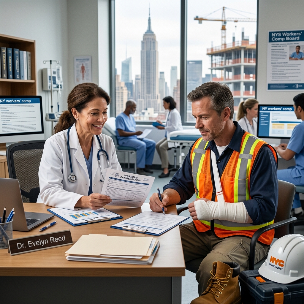 Understand the main benefits, limits, and filing basics of New York workers' compensation coverage.