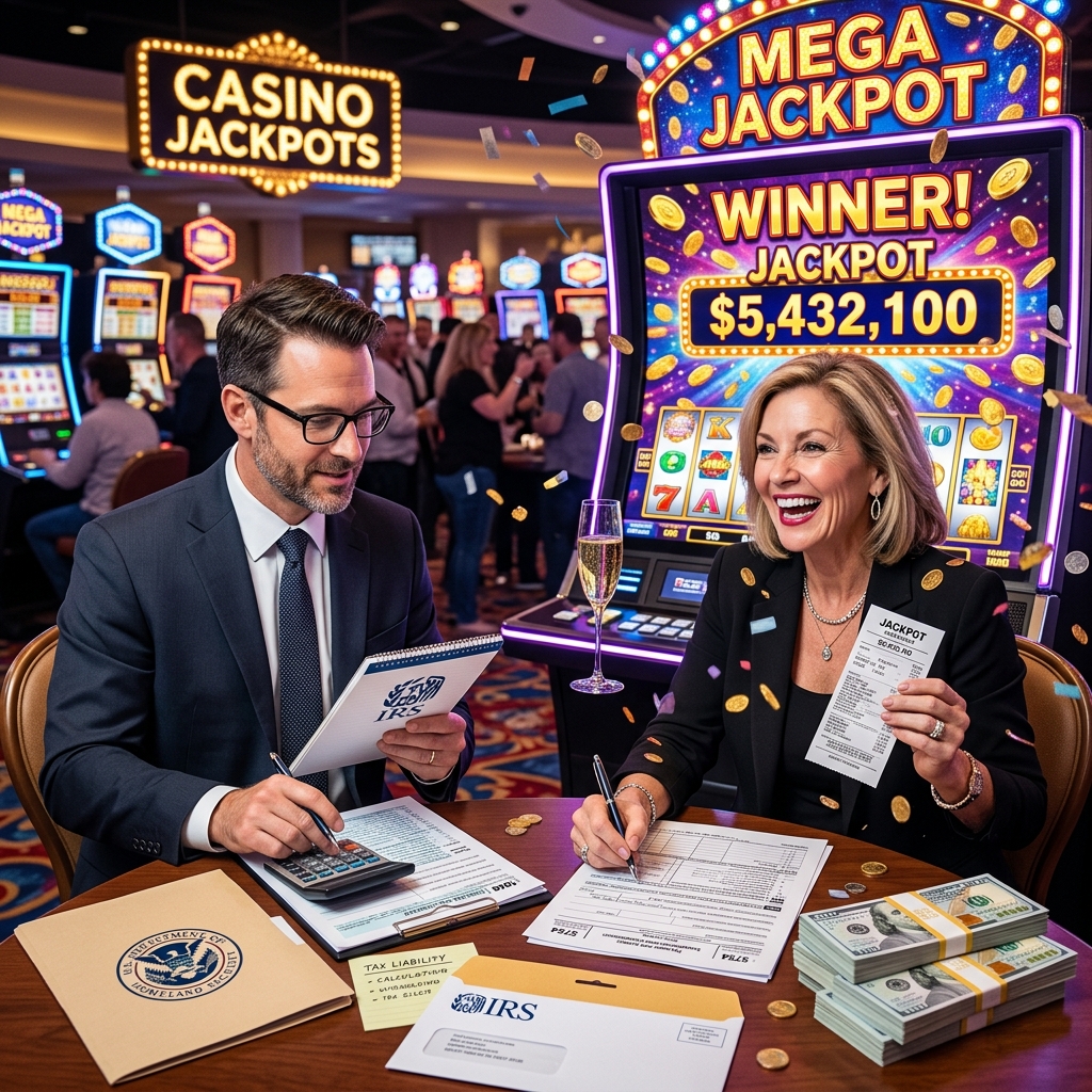 What lottery and gambling winners should know about withholding, reporting, and surprise tax bills.