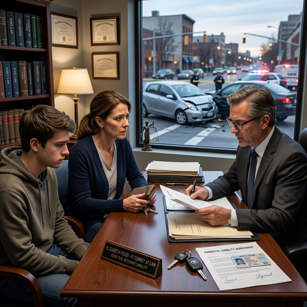 When Are Parents Liable for a Child’s Car Accident? Understanding when parental responsibility, insurance rules, and negligence doctrines make parents pay for children’s crashes.