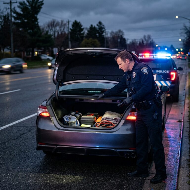When Can Police Legally Search Your Car Trunk?