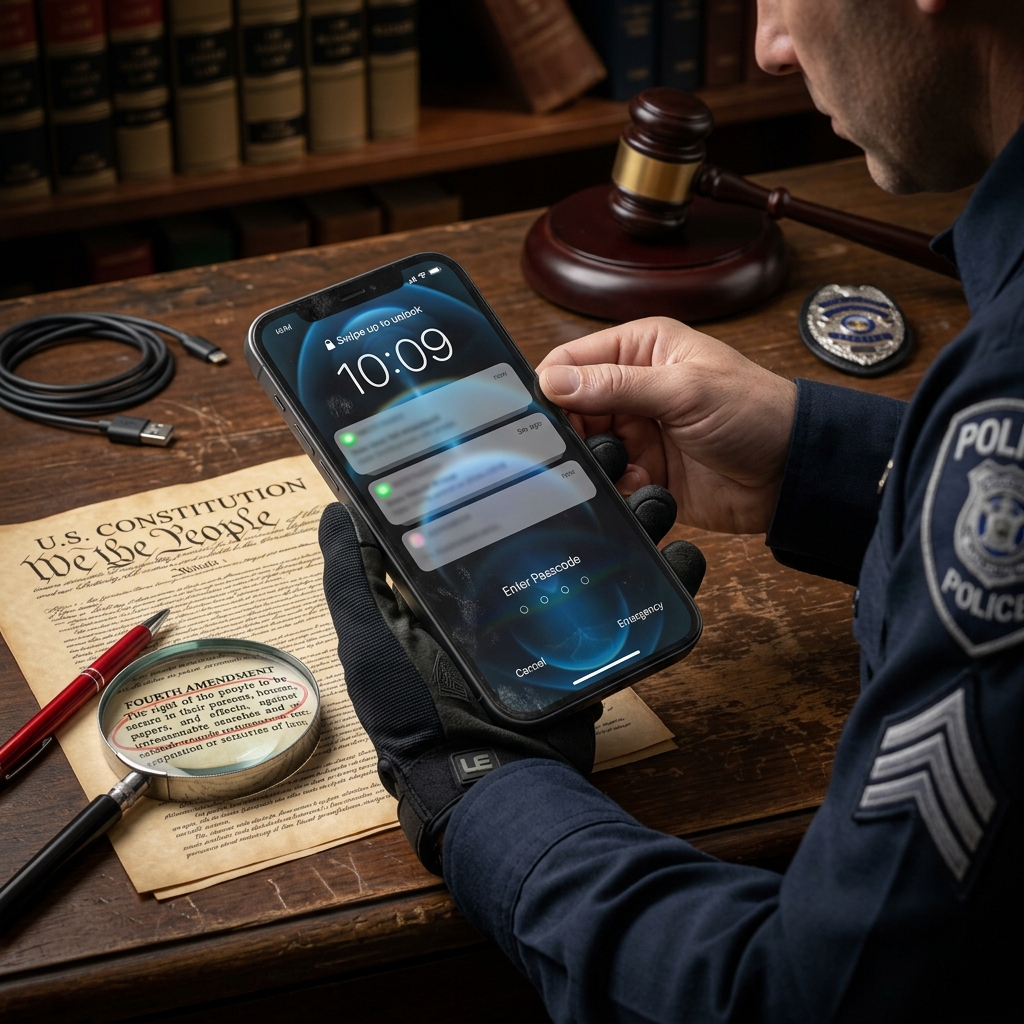 Understand your digital privacy rights, when warrants are required, and what to do if officers ask to search your smartphone.