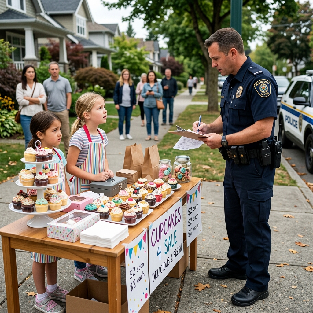 A look at how innocent kids’ bake sales collide with licensing rules, cottage food laws, and public safety concerns.