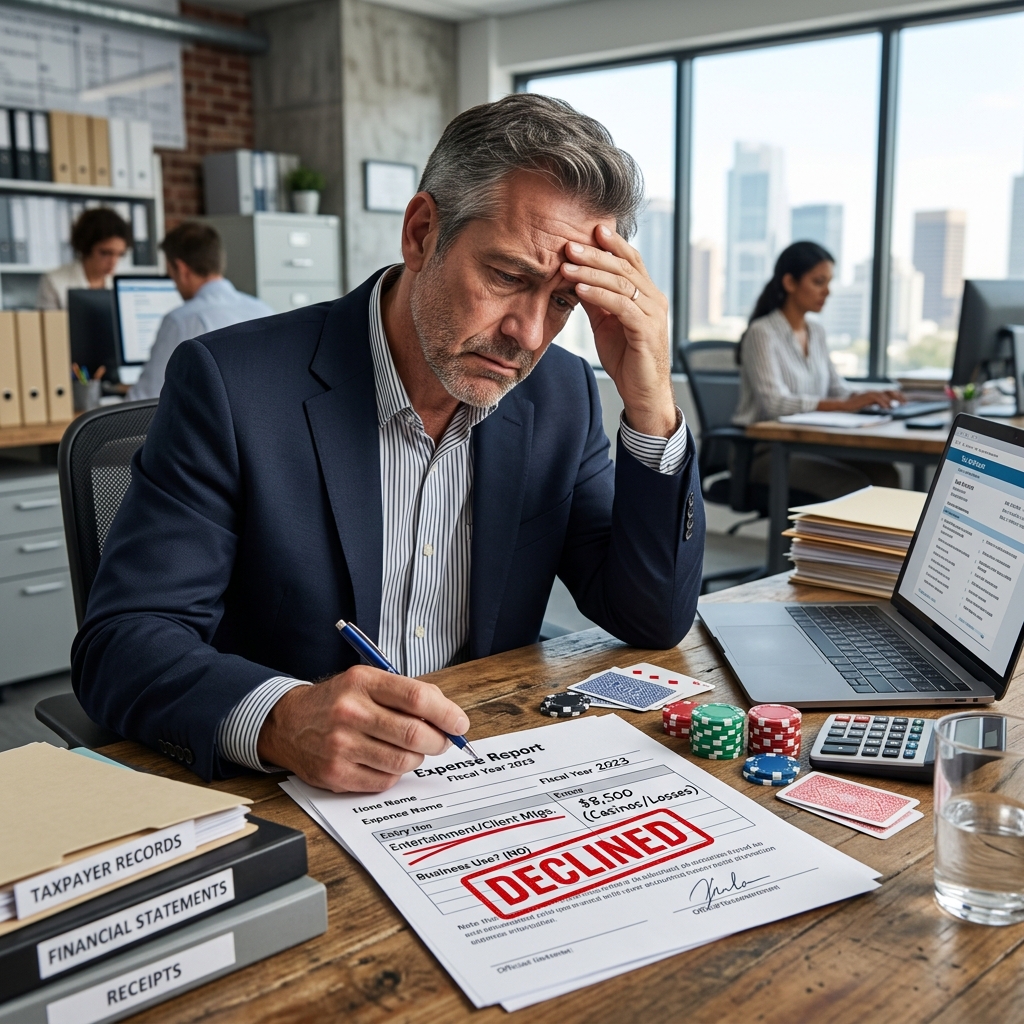 When Gambling Losses Don’t Count as Business Expenses Understanding when casino losses are deductible, when they are not, and how tax law treats casual and professional gamblers.