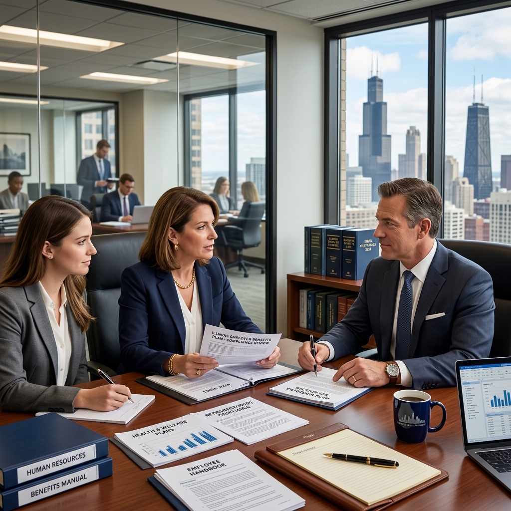 Learn when Illinois employers should seek legal help to design, manage, and defend employee benefit plans under ERISA and state law.