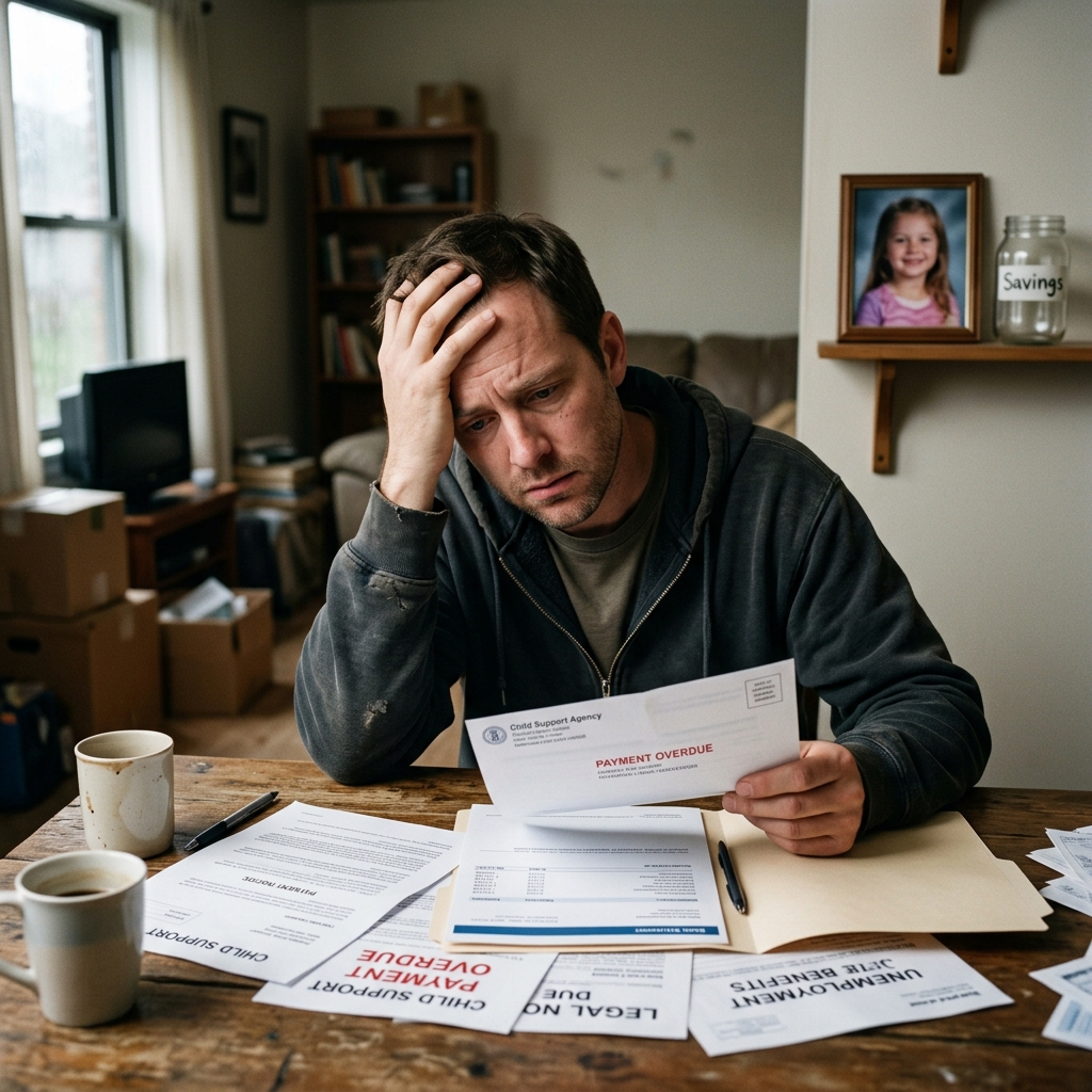 Practical legal and financial steps to take when a layoff or income drop makes court-ordered child support hard to afford.