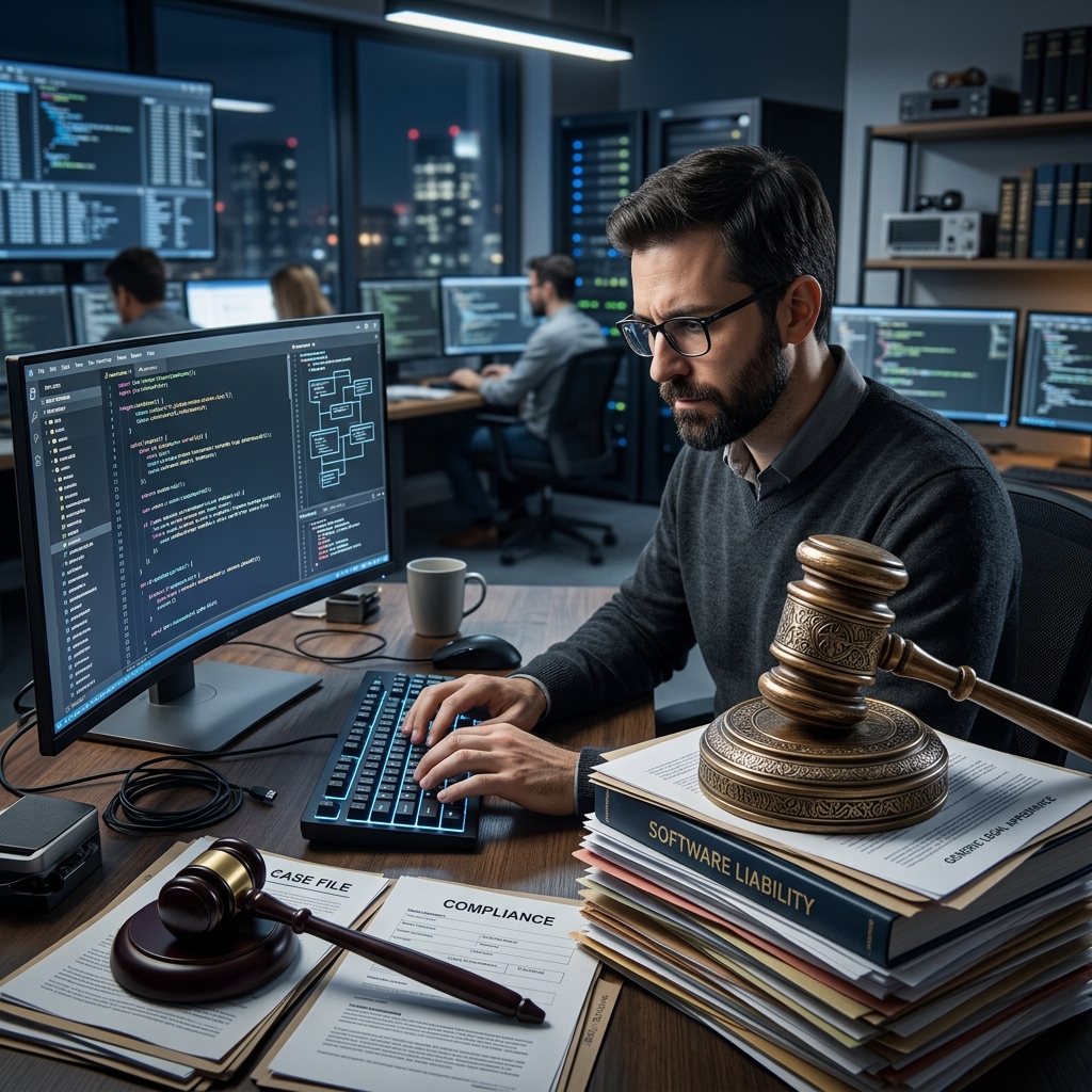 When Software Is Misused: Can Programmers Be Liable? Exploring when software creators face legal risk if others misuse their code for hacking, fraud, or computer intrusions.