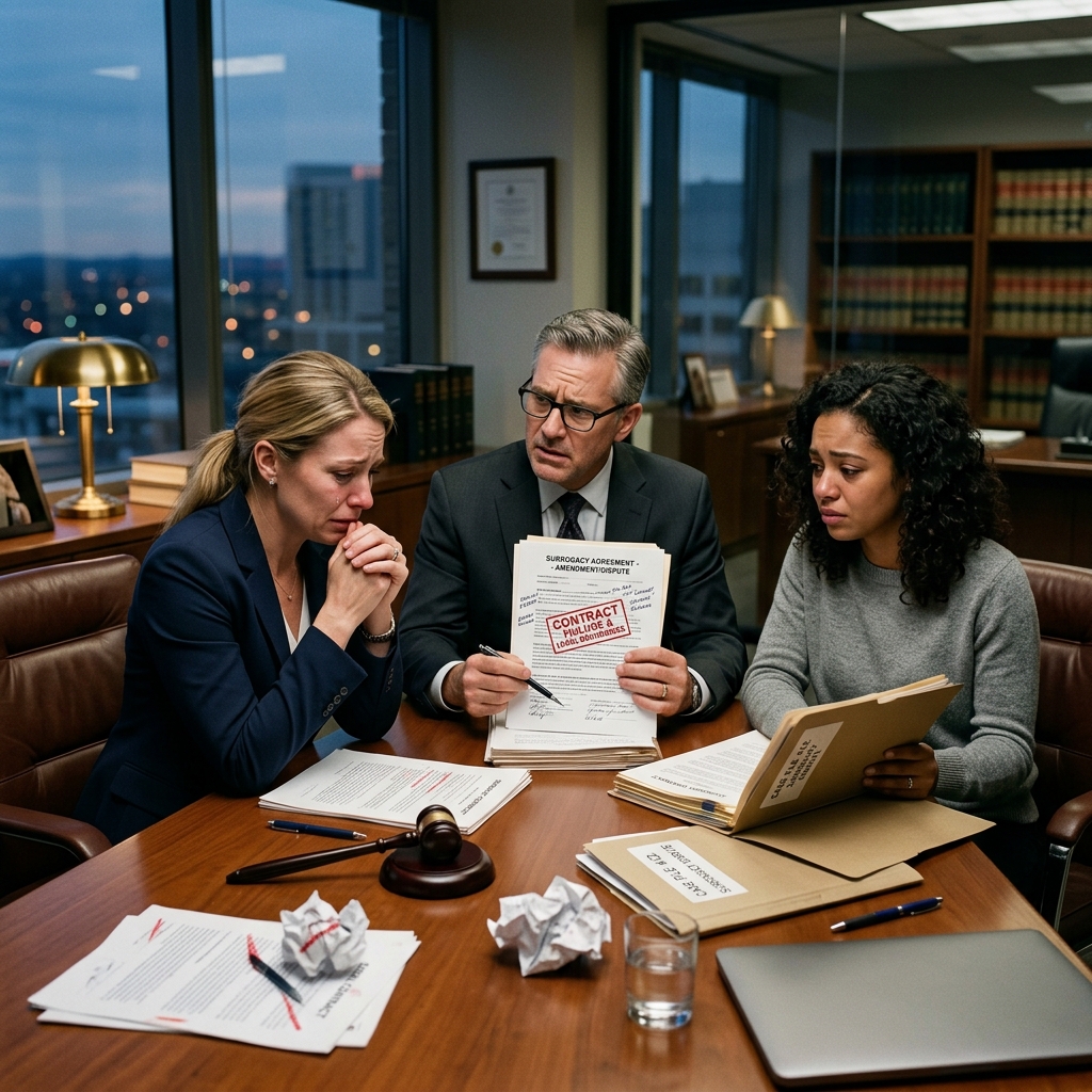 When Surrogacy Contracts Fail: Legal Limits and Practical Risks Surrogacy contracts can shape expectations but often cannot guarantee outcomes when disputes arise over children, pregnancy, or parental rights.