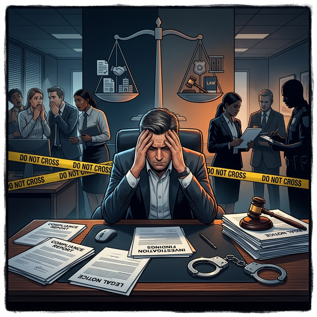 A practical guide for HR and managers on recognizing, responding to, and documenting workplace conduct that may also be a criminal offense.