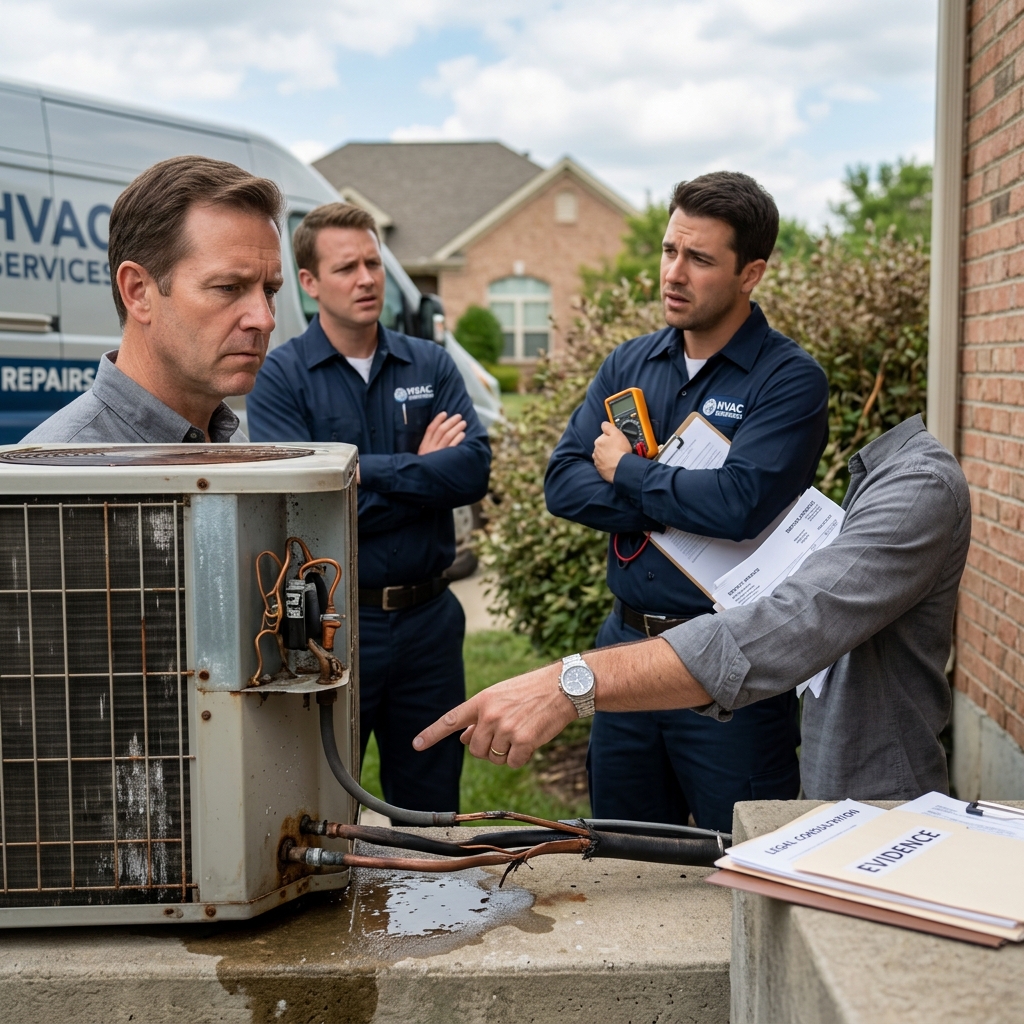Learn when HVAC mistakes become legal problems, what claims you can bring, and how to build a strong case for repairs or compensation.