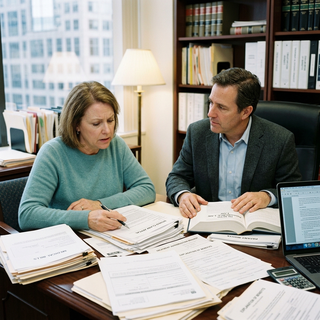 Learn when a denied claim becomes a legal dispute, how bad faith works, and the practical steps to challenge your health insurance company in court.
