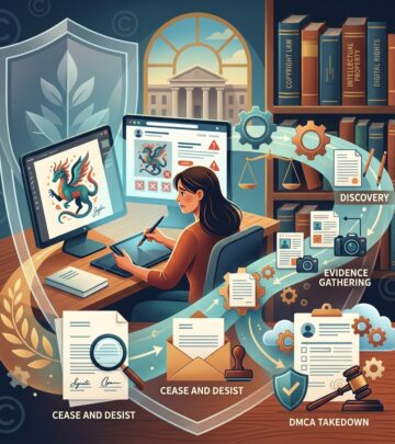 Learn how to document infringement, respond strategically, and use legal tools to protect your artwork from online theft.