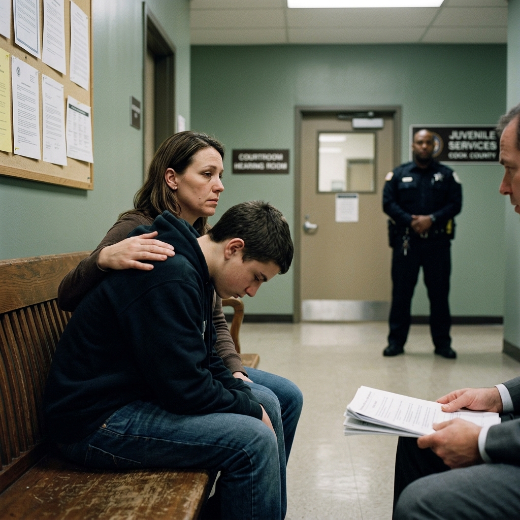 Practical, step‑by‑step guidance for Illinois parents when a minor is arrested or charged, from police contact through juvenile court outcomes.
