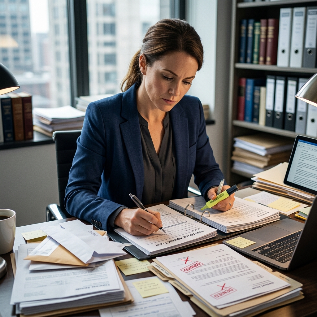 Learn how to respond strategically when an insurance company denies your claim, from reading the denial letter to appeals, regulators, and legal help.