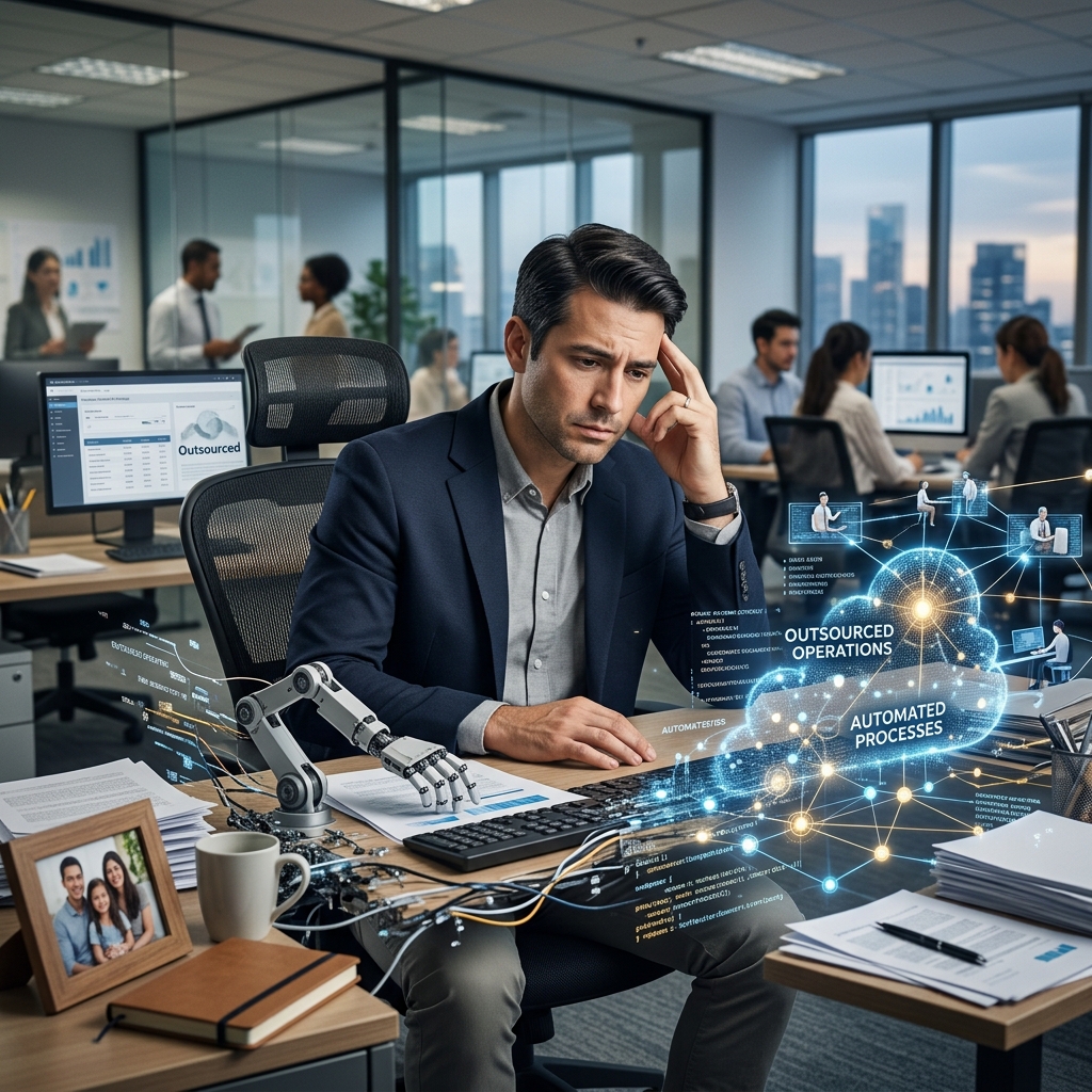 When Your Job Is Outsourced or Automated A practical legal and career roadmap for workers facing job loss through outsourcing, offshoring or automation technologies.