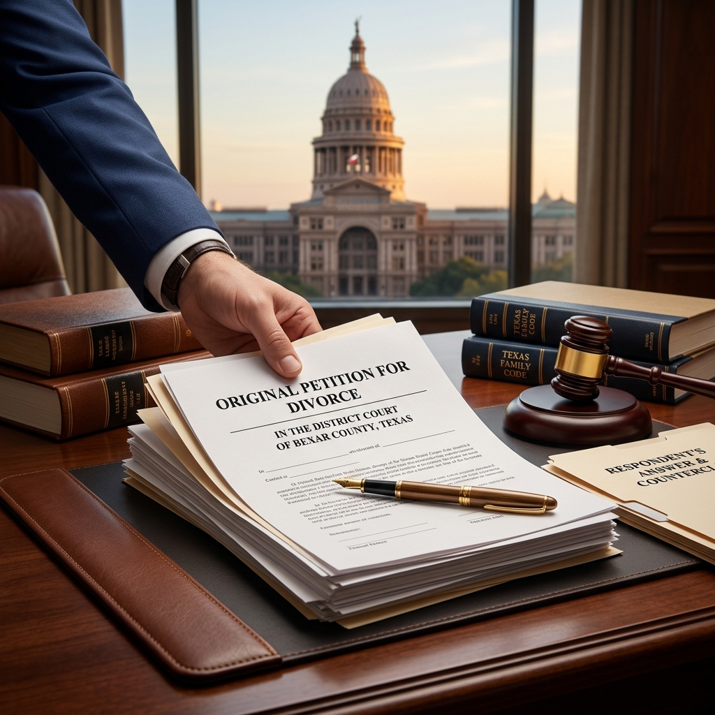 Explore how filing first in a Texas divorce can influence venue, timing, temporary orders, and strategy without guaranteeing the final outcome.