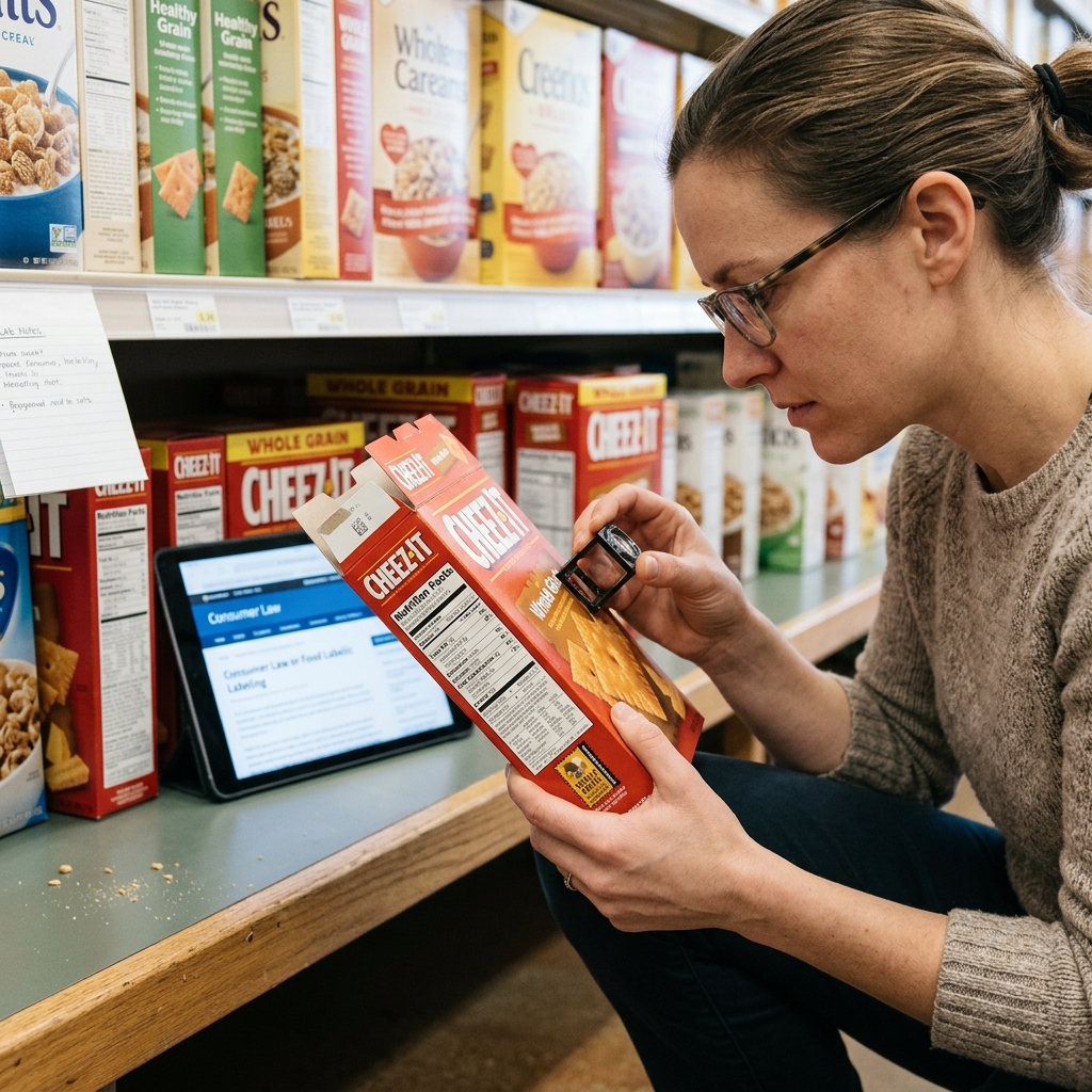 How a class action over Cheez-It “whole grain” crackers reshaped the debate about food labels, consumer expectations, and false advertising.