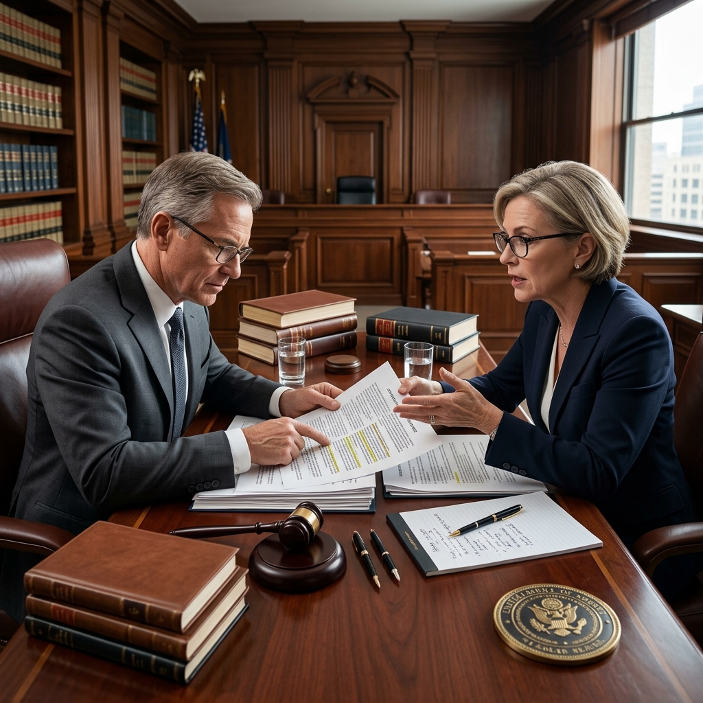 How courts decide between conflicting readings of a contract and determine which party’s interpretation ultimately controls.