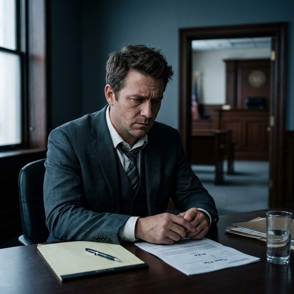 Exploring the legal, strategic, and human reasons defendants maintain a not-guilty plea even when they have committed the offense.