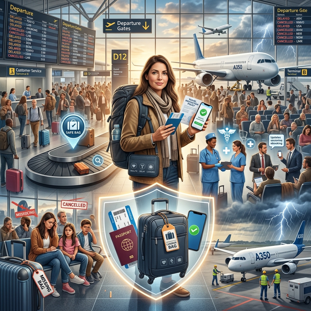 Understand how flight insurance protects your money, your plans and your peace of mind when air travel doesn’t go according to plan.