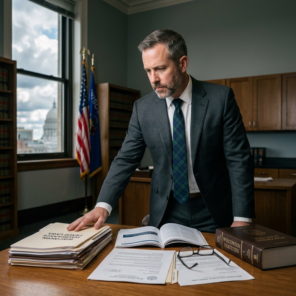 A practical, plain‑English overview of how Wisconsin defines, investigates, and penalizes insurance fraud involving claims and employee benefit programs.